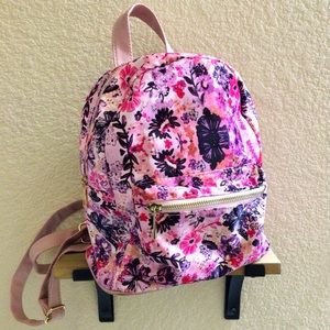 Floral Mini Backpack Purse